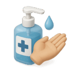 FREQUENT SANITIZING OF SURFACES