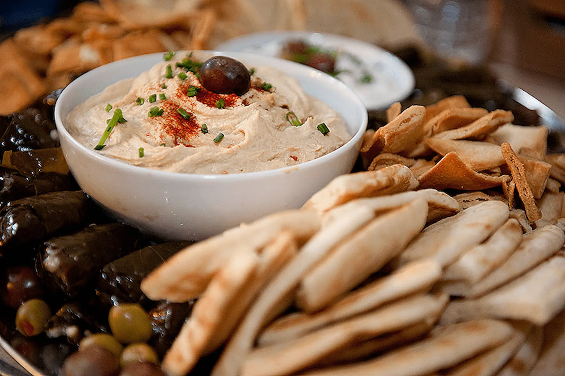 MEZZE TABLE AND PLATTER Menu